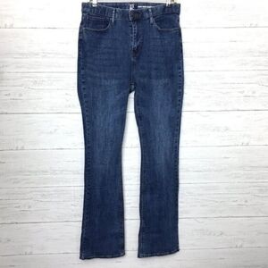 New York & Company Dark Blue Jeans 12 Tall 34". NWT